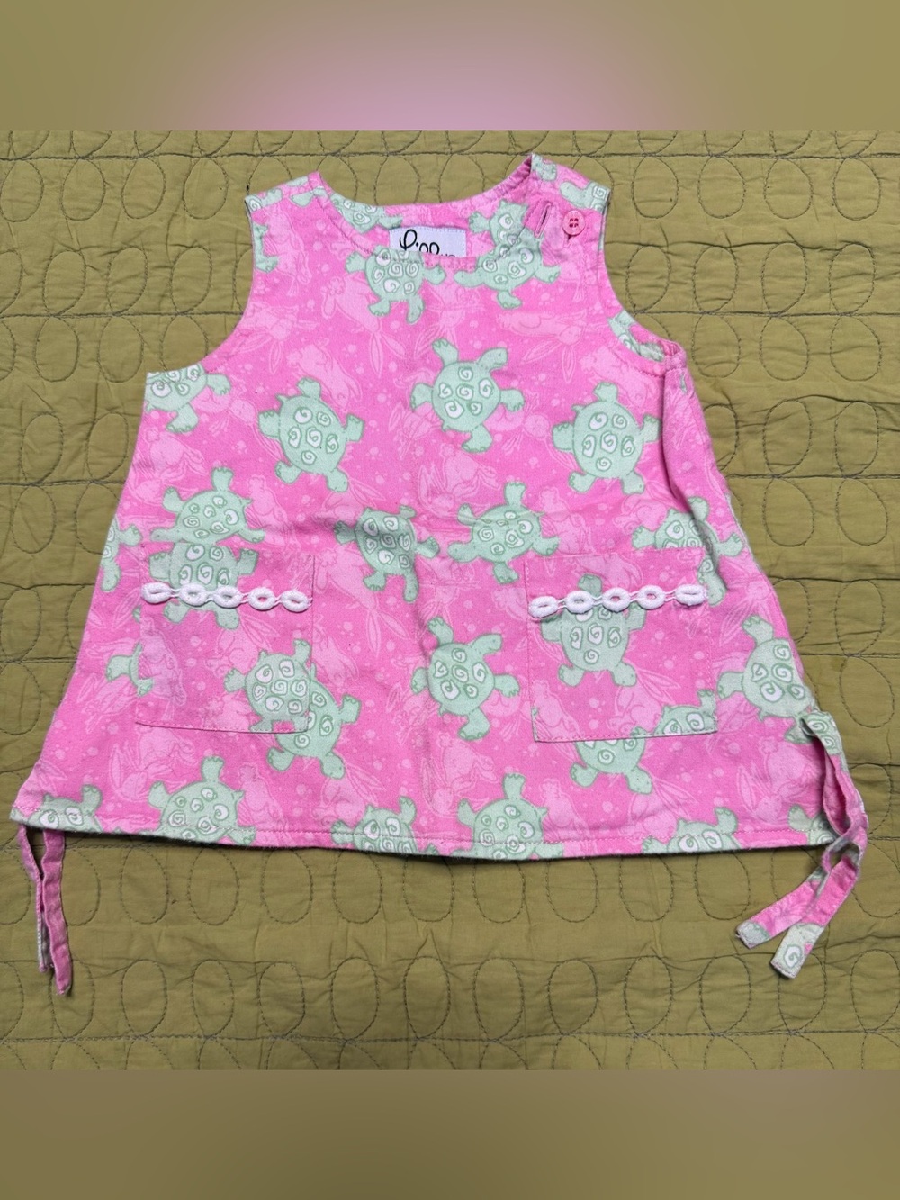 Lilly Pulitzer Turtle Tank Sheath Dress